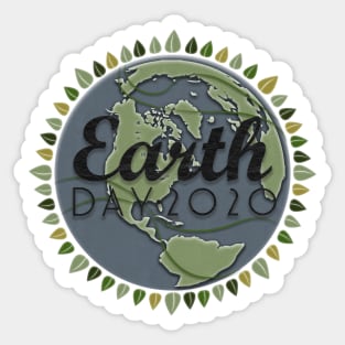 Earth Day 2020 Sticker